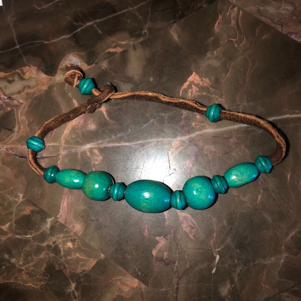 Blue bracelet
